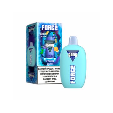 Купить Одноразовый Pod GANG FORCE - Черника Дыня (10000 затяжек)