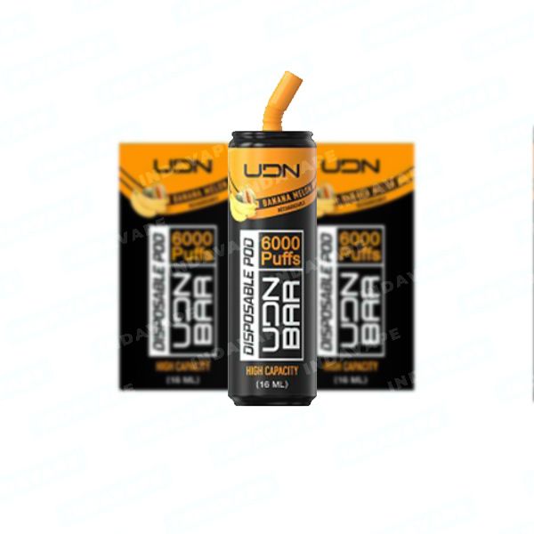 Купить Одноразовый Pod UDN BAR - Banana Melon (6000 затяжек)