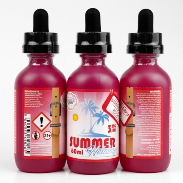 Купить Жидкость Dinner Lady Summer Holidays Strawberry Bikini