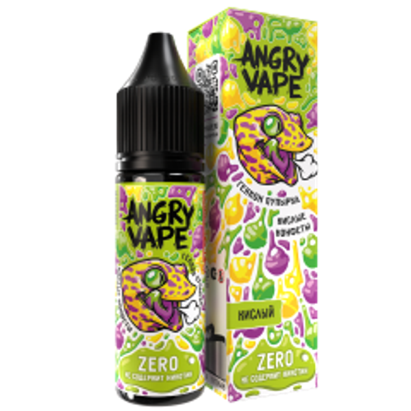 Купить Angry Vape 30 мл - Геккон Пупырка (0 мг)
