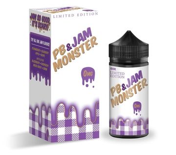 Купить Жидкость PB & JAM MONSTER Original - PB & Grape Jam (100ml)
