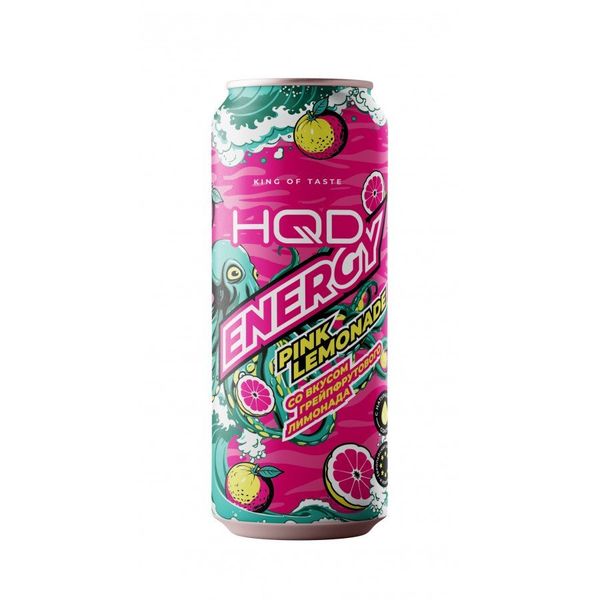Цена на Напиток HQD Energy - Pink Lemonade 450 мл Купить Напиток HQD Energy - Pink Lemonade 450 мл