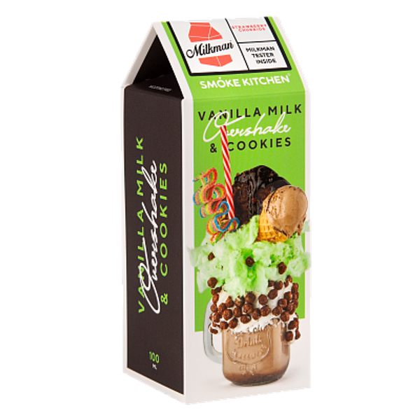 Цена на Жидкость Overshake - Vanilla Milk & Cookies 100 мл Купить Жидкость Overshake - Vanilla Milk & Cookies 100 мл