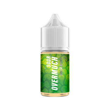 Купить Жидкость Overmuch Sour Salt 30 мл - Green Apple (20 мг)