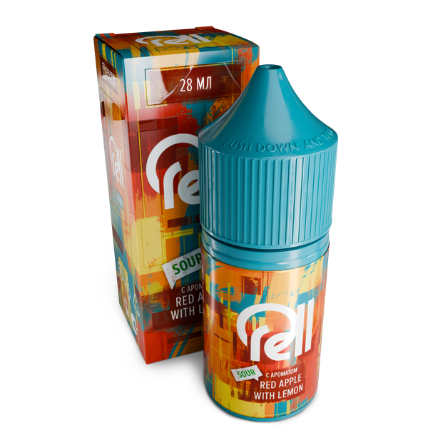 Купить Ароматизатор Rell Azure 28 мл - Red Apple With Sour Lemon