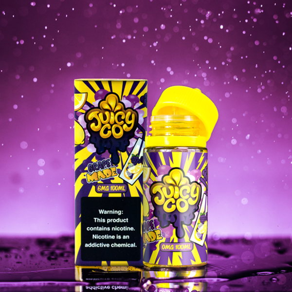Купить Жидкость для электронной сигареты Juicy Co. - Grape Made (Original) 100ml