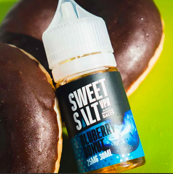 Купить Жидкость солевая для пода Sweet Salt VPR - Blueberry Donut 30 мл