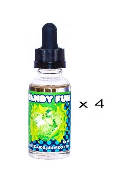 Купить Жидкость Candy Fun - Освежающий Мохито 120 мл (4*30мл)