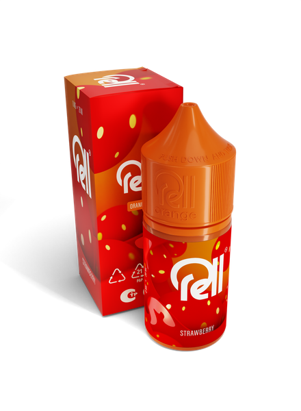 Купить Rell Orange 28 мл - Strawberry (0 мг)
