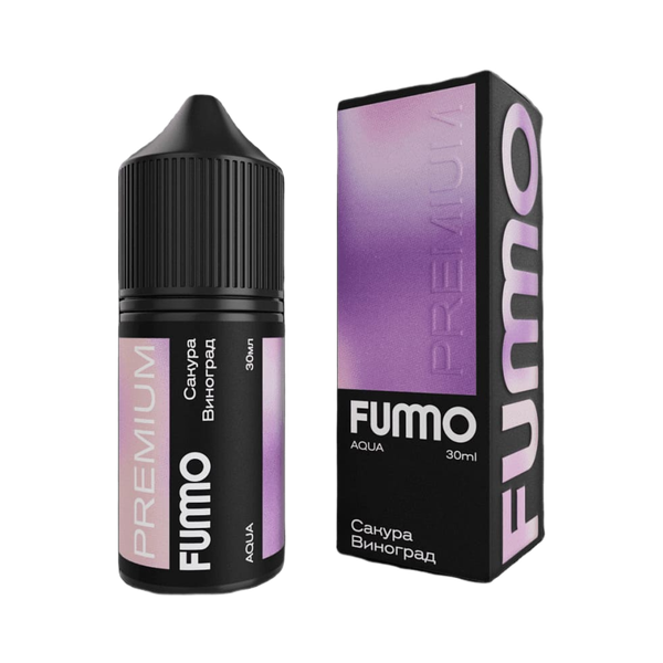 Купить Жидкость Fummo Aqua Salt 30 мл - Сакура Виноград (20 мг)