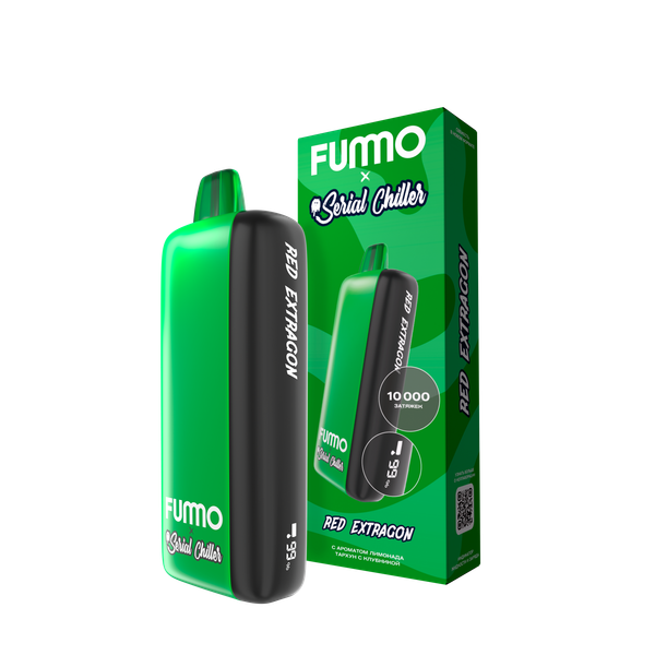 Купить Одноразовый Pod Serial Chiller x Fummo - Red Extragon (10000 затяжек)