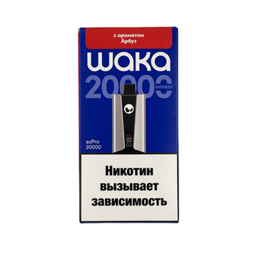 Купить Одноразовый Pod WAKA soPro - Арбуз (20000 затяжек)