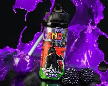 Купить Жидкость CANDY NINJA - Blackberry Pops 120мл