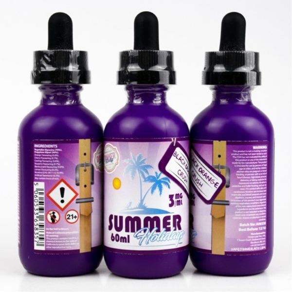 Купить Жидкость Dinner Lady Summer Holidays Black Orange Crush