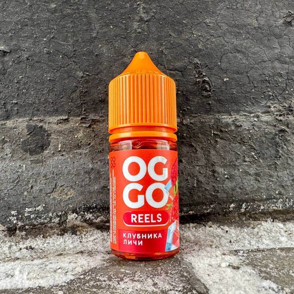 Купить Жидкость OGGO Reels Ice Salt - Клубника Личи 30 мл