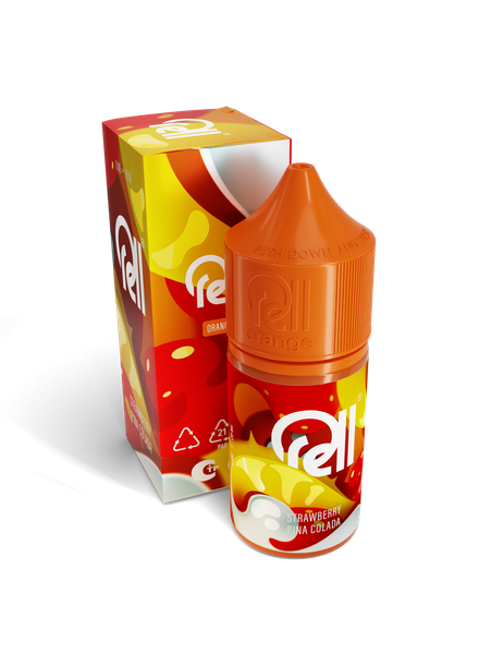 Купить Жидкость Rell Orange 28 мл - Strawberry Pina Colada (0 мг)