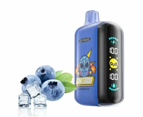 Купить Одноразовый Pod Elf Bar GH23000 - Blueberry Ice (23000 затяжек)