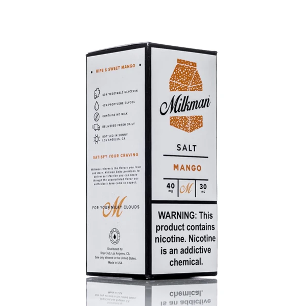 Купить Жидкость The Milkman Salt Спелый аромат жёлтого манго