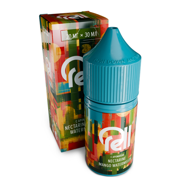 Купить Жидкость Rell Azure Salt 30 мл - Nectarine Mango Watermelon (20 мг)