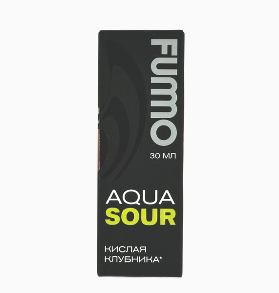 Купить Жидкость Fummo Aqua Sour Salt 30 мл - Кислая Клубника (20 мг)