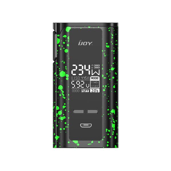 Цена на IJOY Captain PD270 Черный+Зеленые точки Купить IJOY Captain PD270 Черный+Зеленые точки