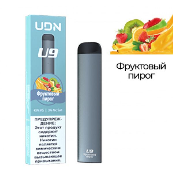 Цена на Одноразовый POD UDN U9 "Фруктовый пирог" 3% (от Еleaf) Купить Одноразовый POD UDN U9 "Фруктовый пирог" 3% (от Еleaf)