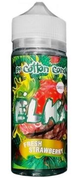 Купить Жидкость Cotton Candy ELKA - Fresh Strawberry 120 мл