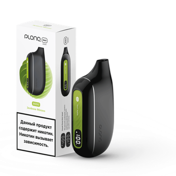 Купить Одноразовый Pod Plonq Max Smart - Зеленое Яблоко (8000 затяжек)