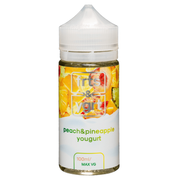 Купить Жидкость ELECTRO JAM "FRTS&YGRT" LIMITED - Peach&Pineapple Yogurt 100мл