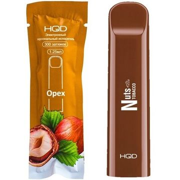 Купить Одноразовый Pod HQD Cuvie - Nuts Tobacco (300 затяжек)