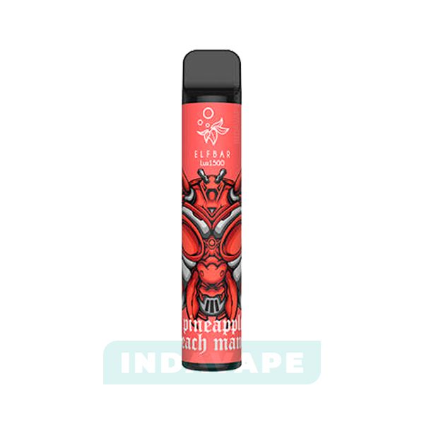 Купить Одноразовый Pod Elf Bar LUX 850mAh - Pineapple Peach Mango (1500 puffs)
