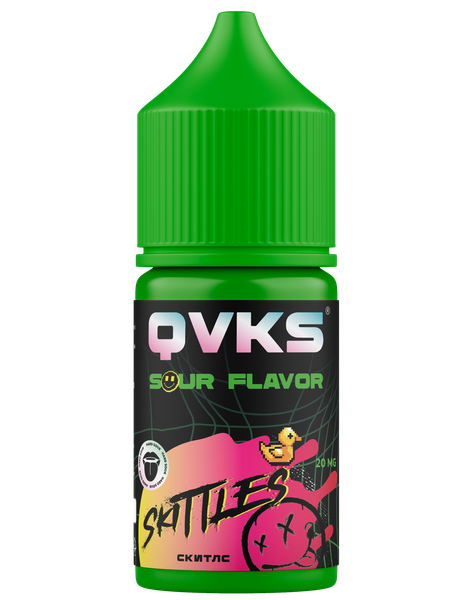 Купить Ароматизатор QVKS Sour 13мл - Скитлс