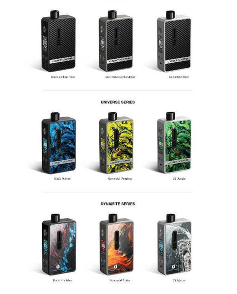 Купить Набор Lost Vape Gemini Hybrid 80W Pod-Mod Kit