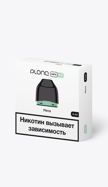 Купить Картридж Plonq Prefilled Meta Pod 4 мл - Мята