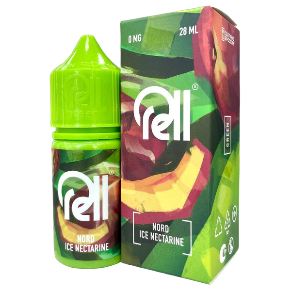 Купить Жидкость Rell Green Salt - Nord Ice Nectarine 30 мл