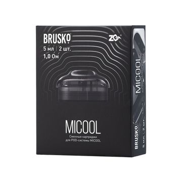 Купить Картридж Brusko ZQ Micool 1.0 Ohm, 5 мл