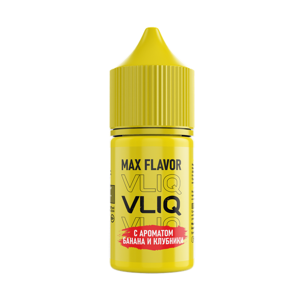 Купить VLIQ Max Flavor 27 мл - Банан Клубника