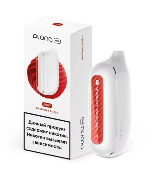 Купить Одноразовый Pod Plonq Plus Max - Клубника Арбуз (6000 затяжек)