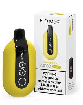 Купить Одноразовый Pod Flonq Ultra - Pineapple Icy (20000 затяжек)