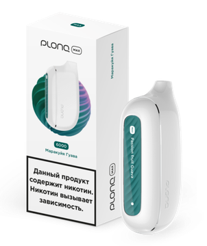 Купить Одноразовый Pod Plonq Plus Max - Гуава Маракуйя (6000 затяжек)