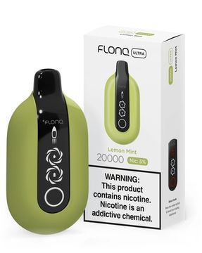 Купить Одноразовый Pod Flonq Ultra - Lemon Mint (20000 затяжек)