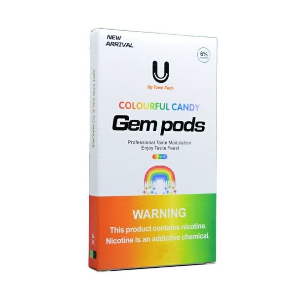 Купить Картриджи для Juul - Gem Pods - Colourful candy 6,0% (4 шт)