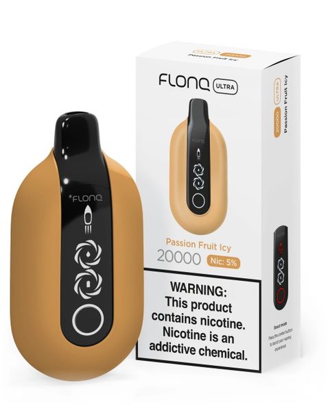 Купить Одноразовый Pod Flonq Ultra - Passion Fruit Icy (20000 затяжек)
