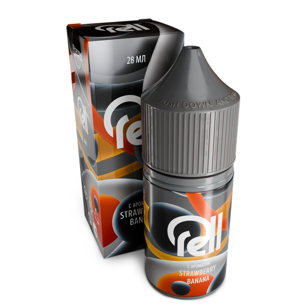 Купить Ароматизатор Rell Gray 28 мл - Strawberry Banana