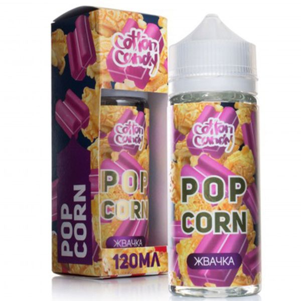 Купить Жидкость Cotton Candy Popcorn - Жвачка 120 мл