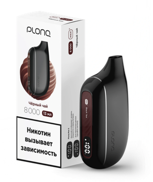 Купить Одноразовый Pod Plonq Max Smart - Черный Чай (8000 затяжек)