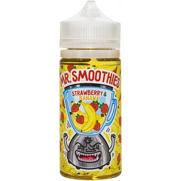 Купить Жидкость Mr.Smoothies Strawberry+Banana 100 мл
