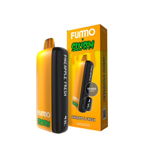 Купить Одноразовый Pod Slurm x Fummo - Pineapple Fresh (10000 затяжек)