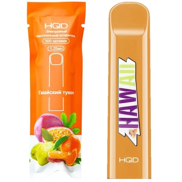 Купить Одноразовый Pod HQD Cuvie - Hawaii (300 затяжек)