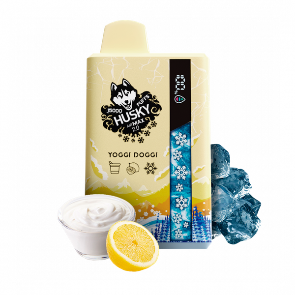 Купить Одноразовый Pod Husky Air Max 2.0 - Yoggi Doggy (15000 затяжек)
